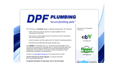 Desktop Screenshot of dpfplumbing.co
